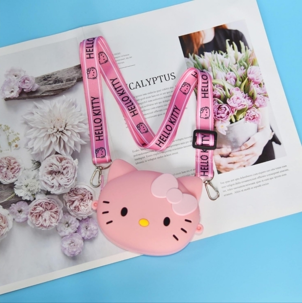 Hello Kitty Pink Kids Crossbody Bag